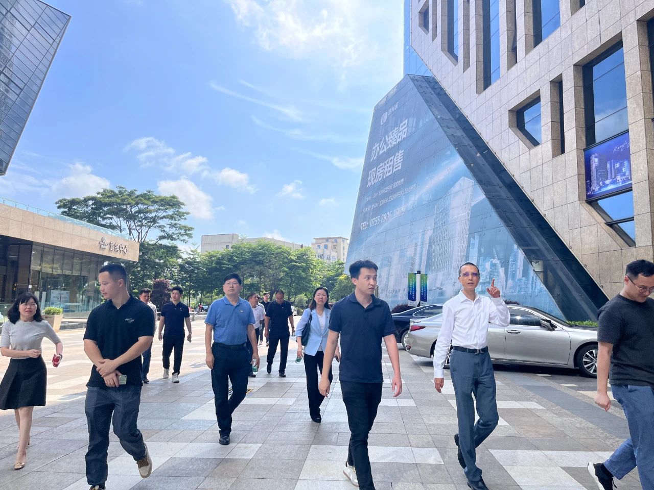 区政协第六界别活动组一行莅临康利城参观交流